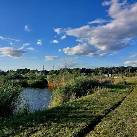 Luxury Modern New With Garden&free Parking,close To Wroclaw Self Check-in 24h Lejlighed Siechnice