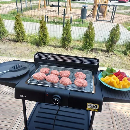 公寓 Luxury Modern New With Garden Close To Wroclaw Self Check-in 24h